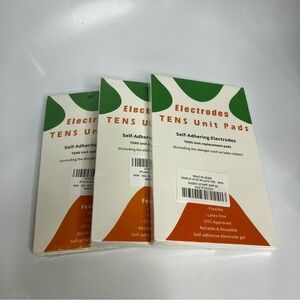 TENS unit replacement pads electrodes bundle of 3) 20 pack new in package